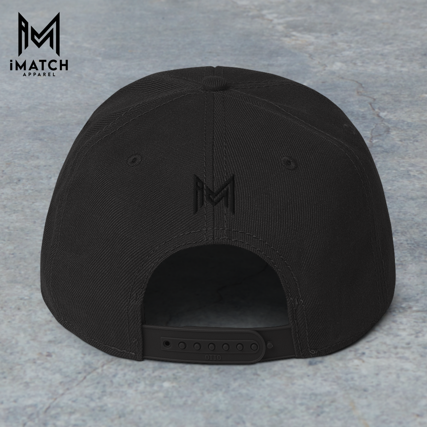 Founder's Snapback Hat(black logo)
