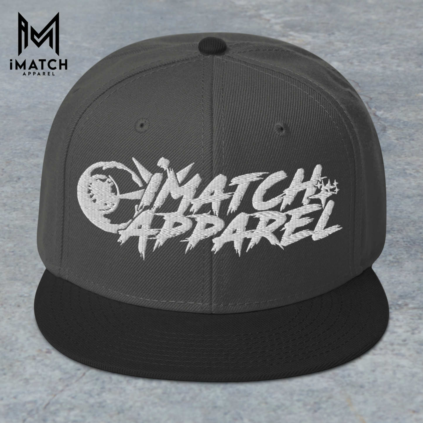 Founder's Snapback Hat (white logo)
