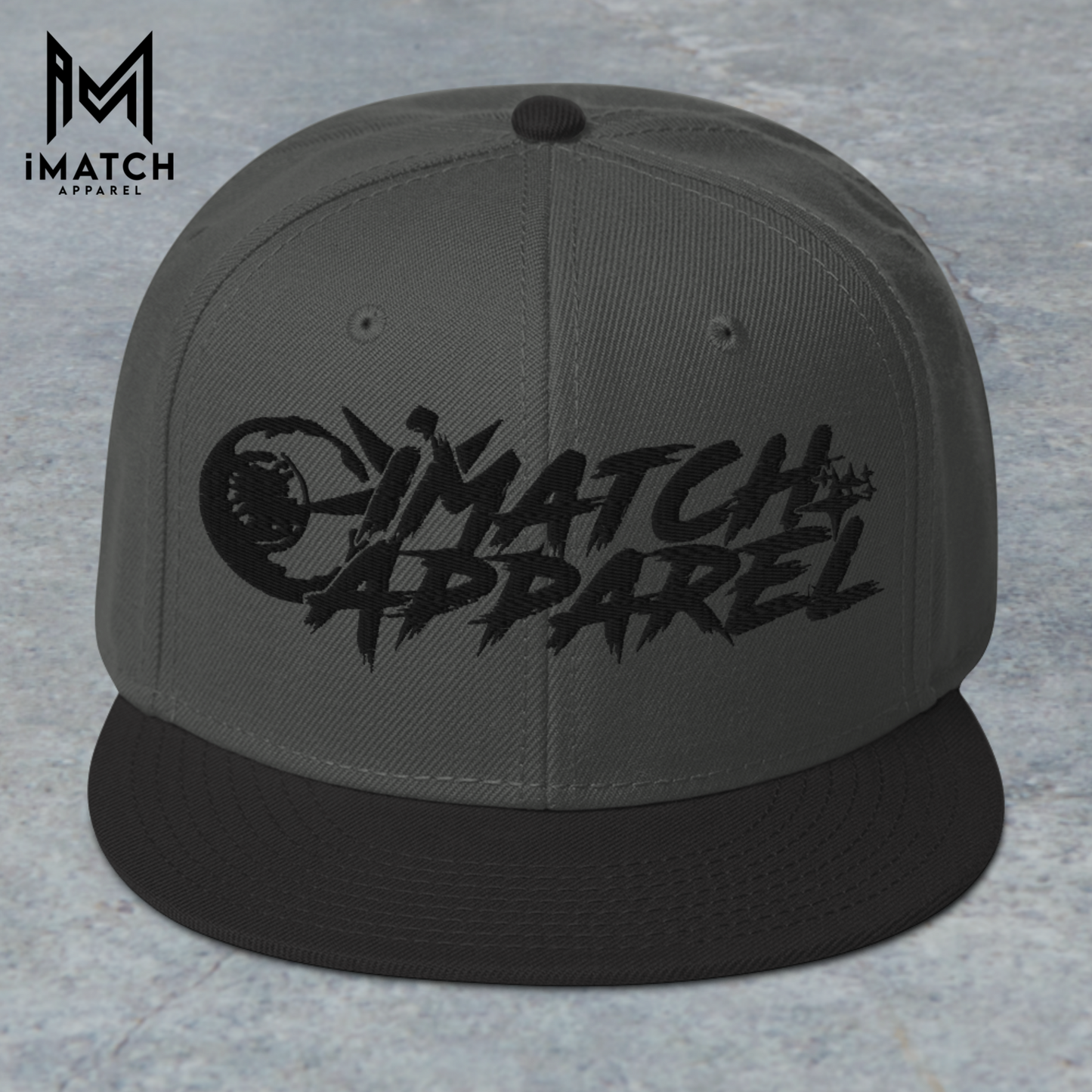 Founder's Snapback Hat(black logo)