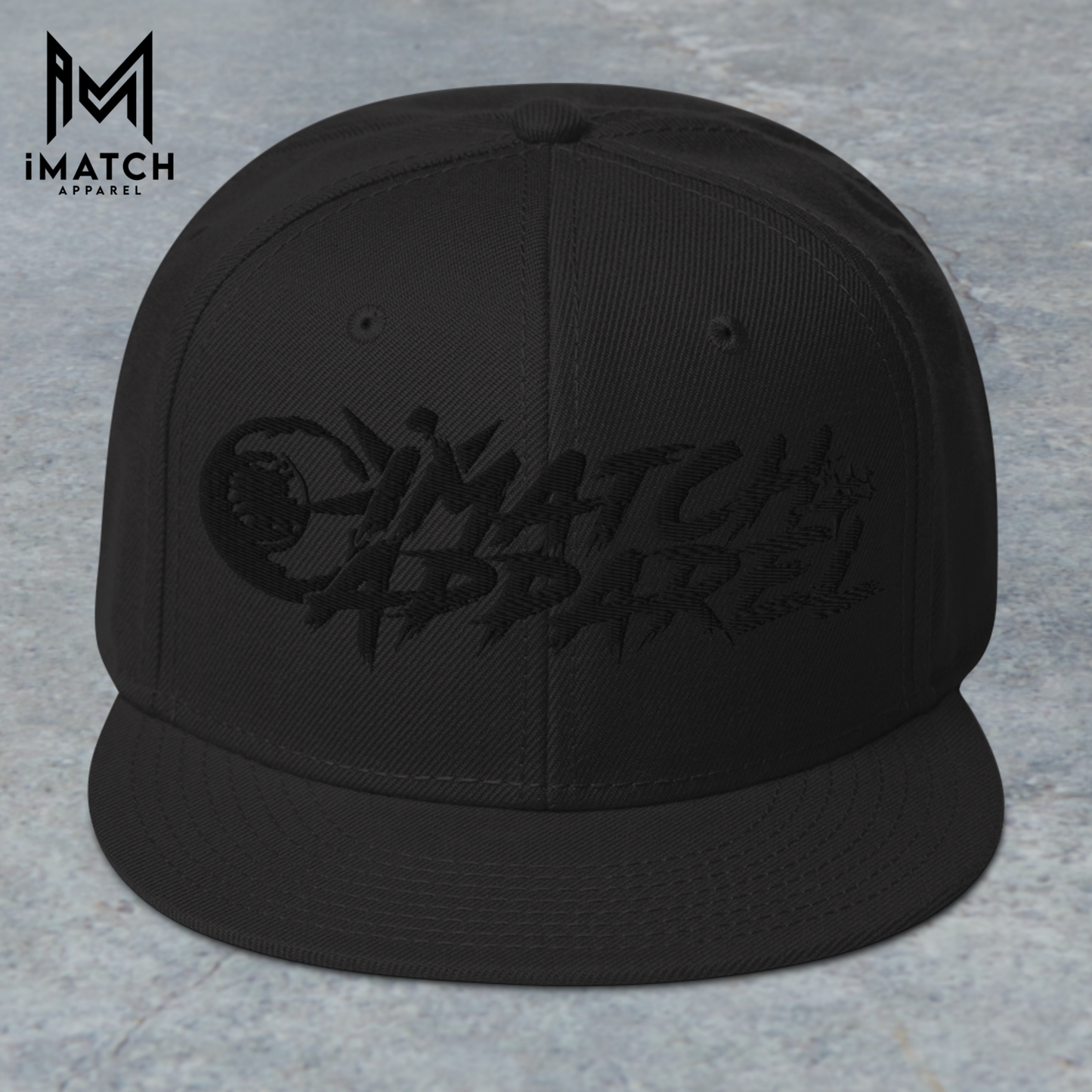 Founder's Snapback Hat(black logo)