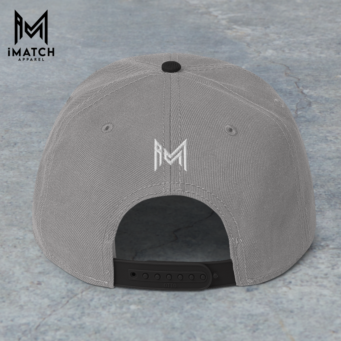 Founder's Snapback Hat (white logo)