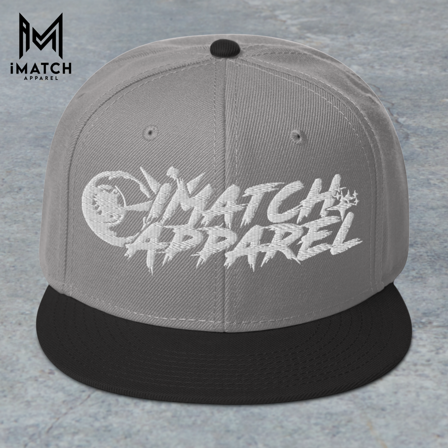 Founder's Snapback Hat (white logo)