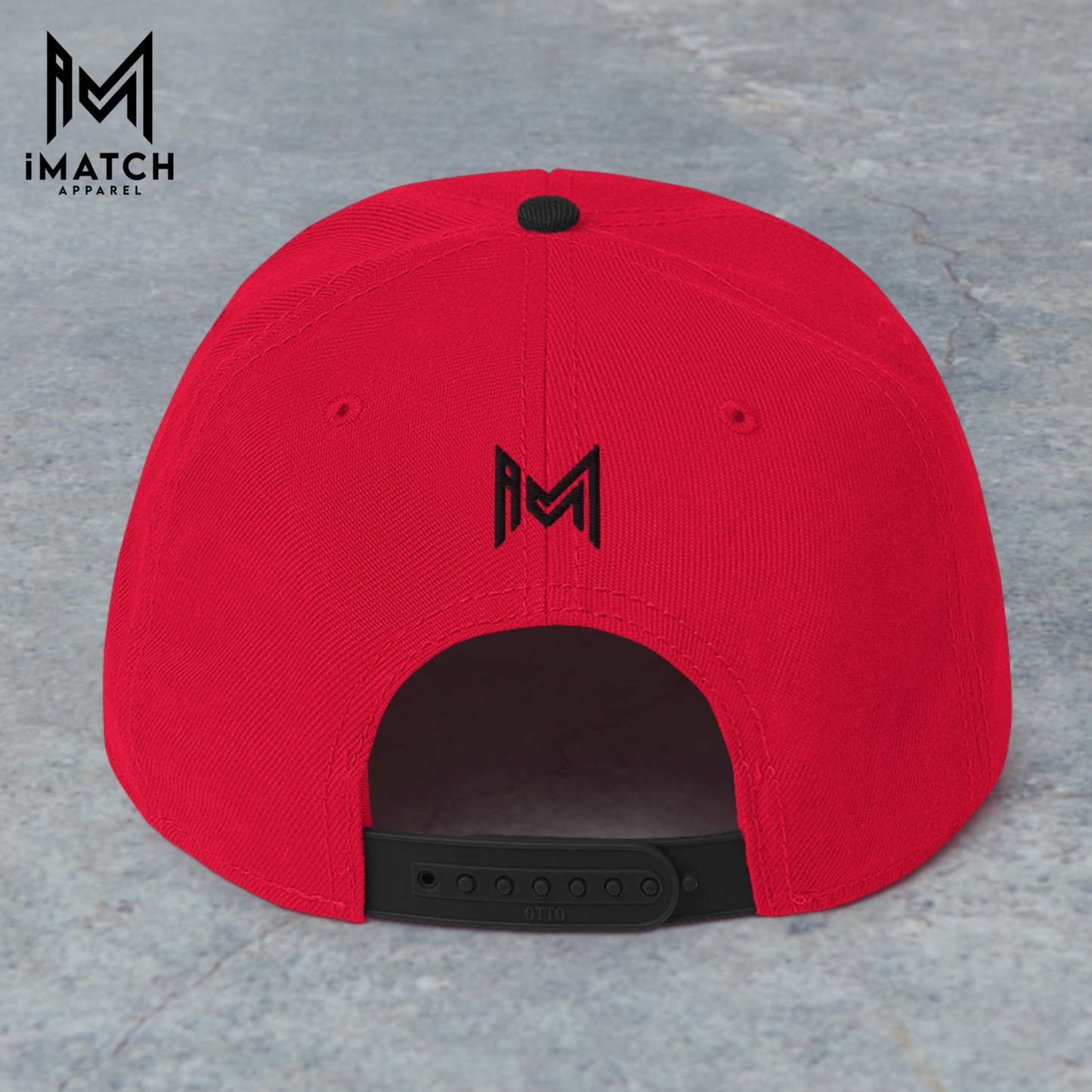 Founder's Snapback Hat(black logo)