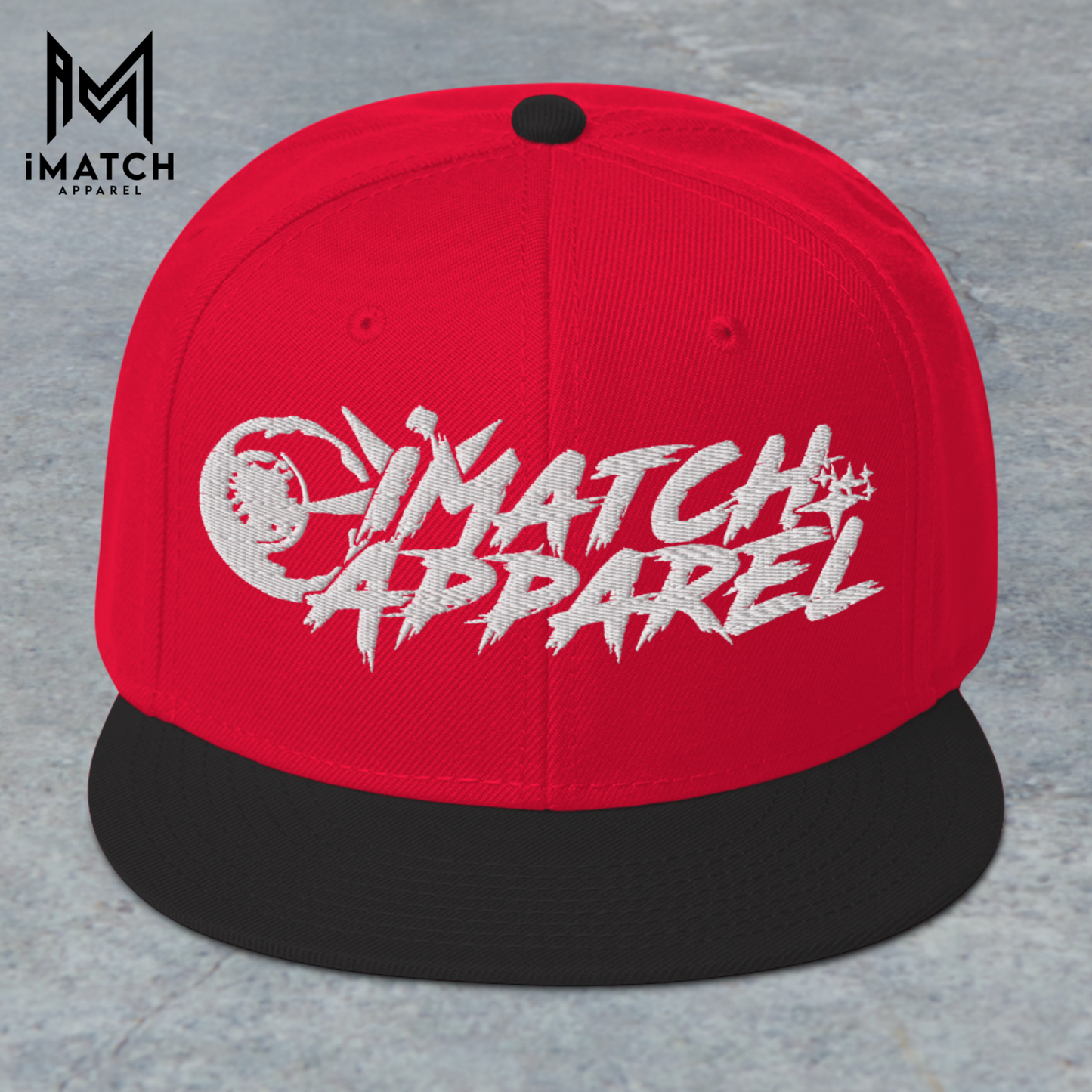 Founder's Snapback Hat (white logo)