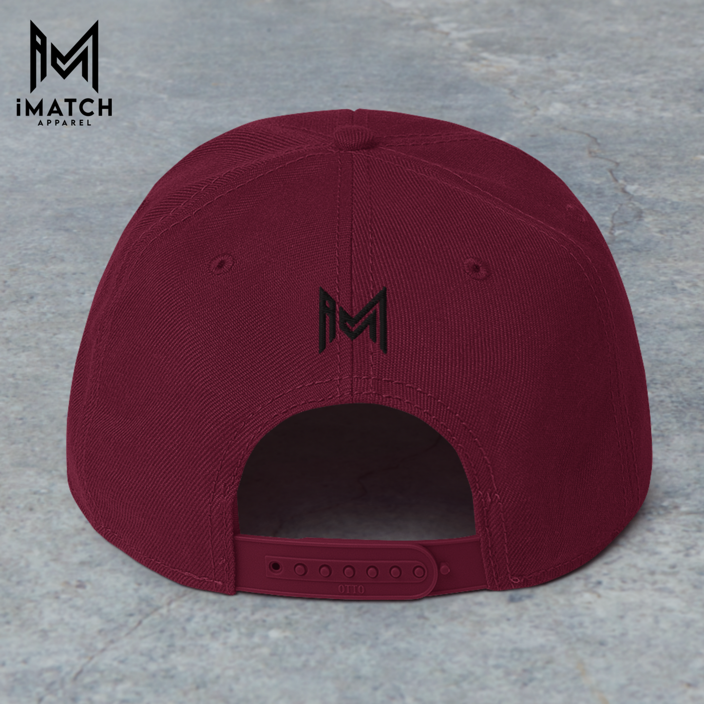 Founder's Snapback Hat(black logo)