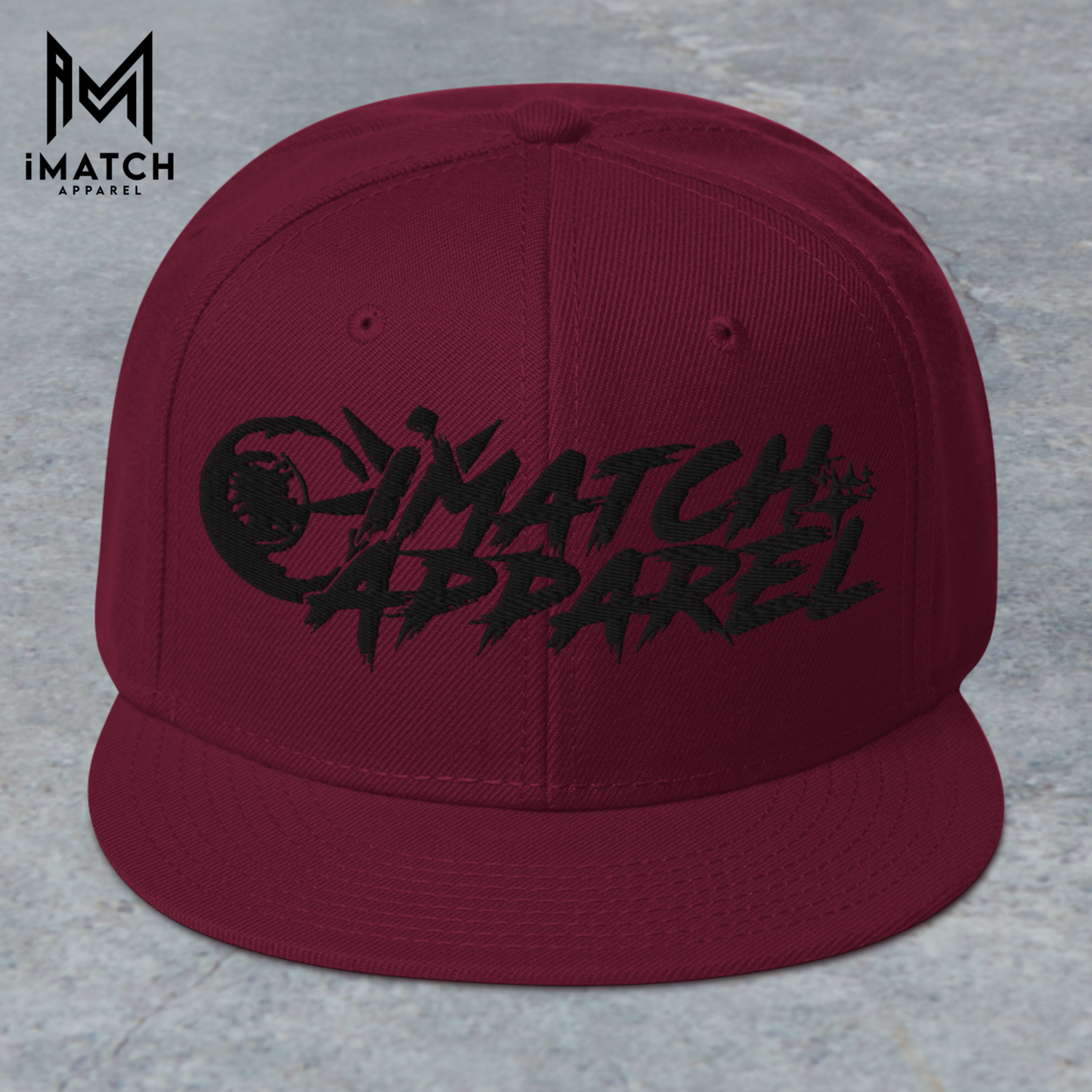 Founder's Snapback Hat(black logo)