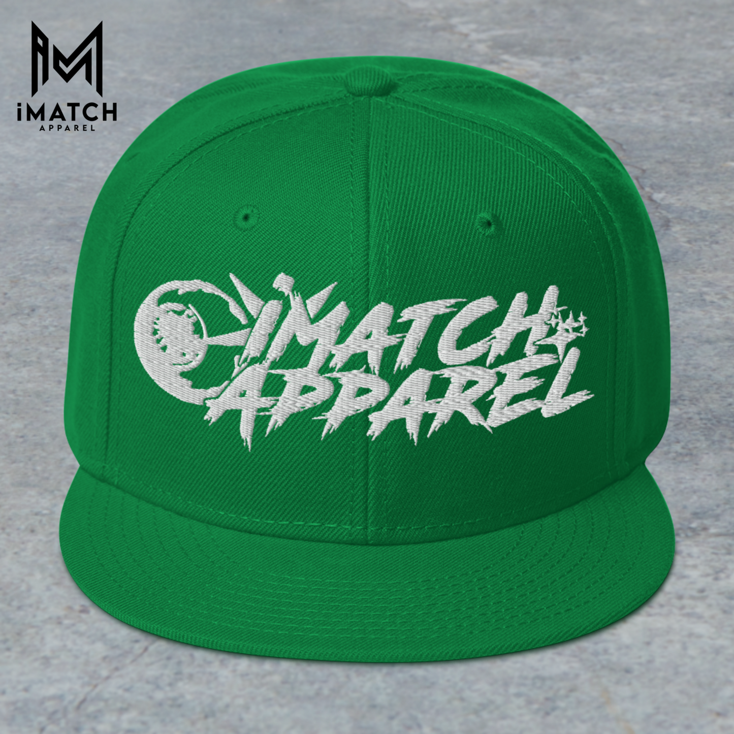 Founder's Snapback Hat (white logo)