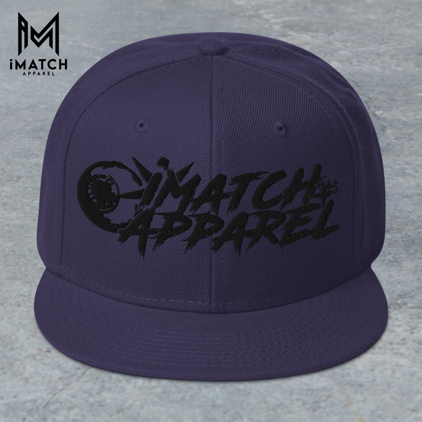 Founder's Snapback Hat(black logo)