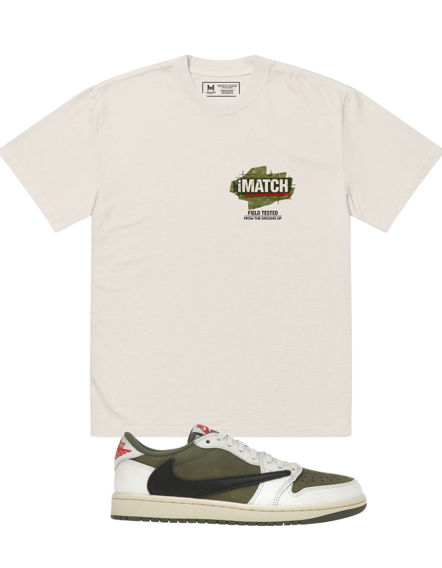FIELD TESTED Oversized Tee - Olive Edition