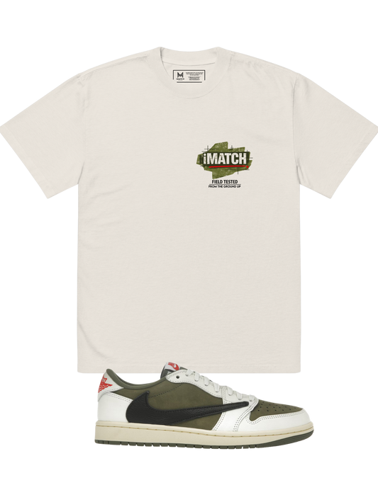 FIELD TESTED Oversized Tee - Olive Edition