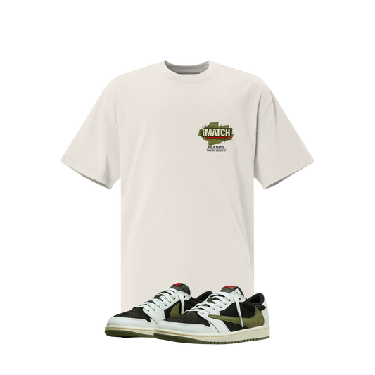 FIELD TESTED Oversized Tee - Olive Edition
