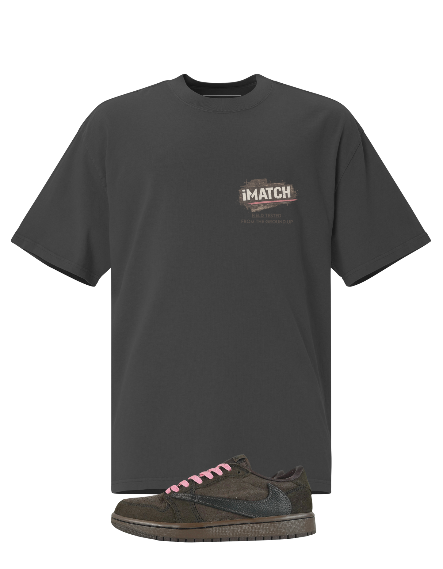 FIELD TESTED Oversized Tee - Velvet Brown Edition