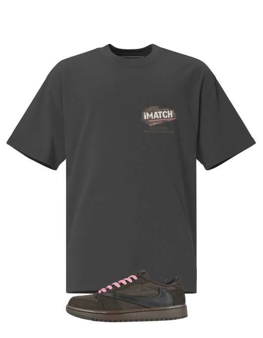 FIELD TESTED Oversized Tee - Velvet Brown Edition
